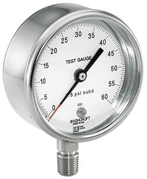 Ashcroft Type 1084 Pocket Test Gauge | Pressure Gauges | Instrumart