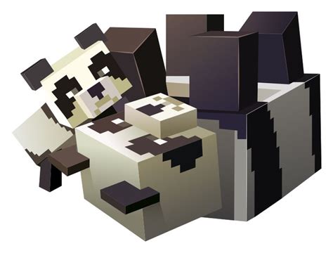 Minecraft Pandas | Minecraft pig, Minecraft, Minecraft stickers