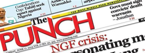 Nigerian Newspapers For Latest Nigerian News