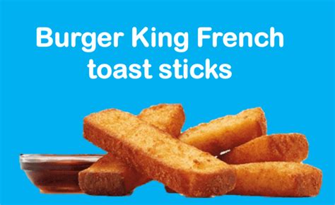 Burger King French Toast Sticks Recipe And Nutrition