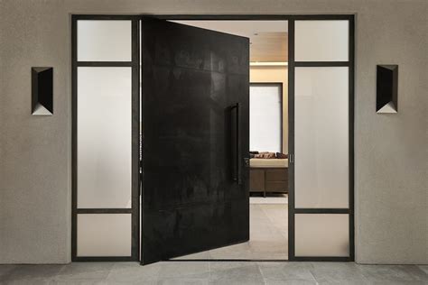 6 Ways to Enhance your Design with a Pivot Door | ArchDaily