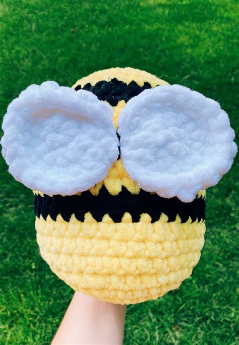 Jumbo Amigurumi Bumble Bee Plushie Stuffed Animal | Etsy