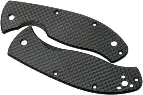 Flytanium Spyderco Tenacious Scales, carbon fibre | Advantageously shopping at Knivesandtools.com