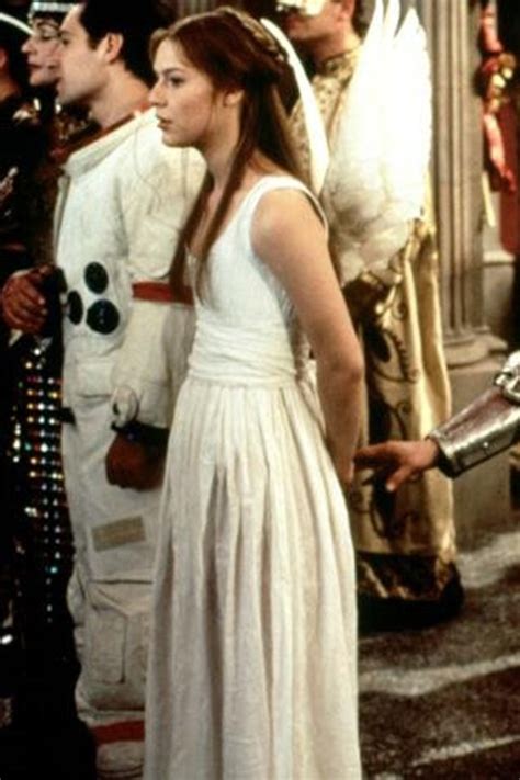 Claire Danes White Angel Dress In Movie Romeo+Juliet - TheCelebrityDresses