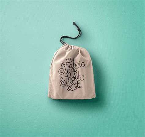 Drawstring Bag Mockup PSD — Free Mockup World