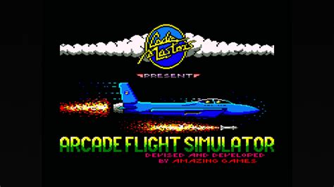 Arcade Flight Simulator [Amstrad ESP]