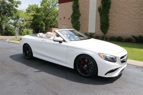 Used 2017 Mercedes-Benz S63 AMG Convertible AWD W/NAV AMG S 63 For Sale ($119,950) | Auto ...