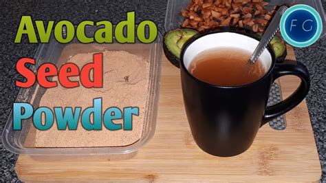 How To Make Avocado Seed Powder / Benefits - YouTube