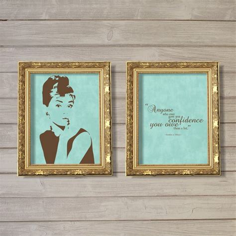 Breakfast at Tiffany's Audrey Hepburn Quote 8x10 - Etsy