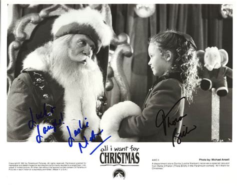 All I Want For Christmas Movie Cast - Autographed Signed Photograph co ...