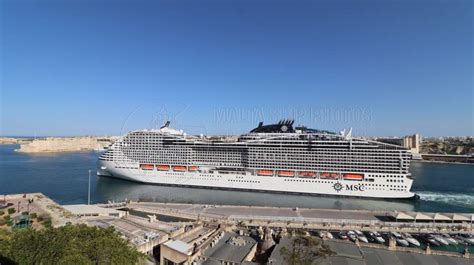 MSC World Europa – 19.04.2023 - Malta Ship Photos & Action Photos