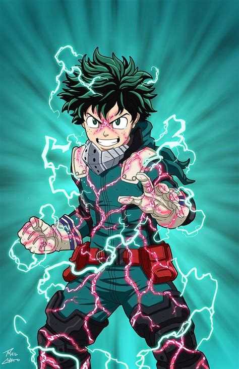 Deku v.2 commission by phil-cho on DeviantArt | Hero poster, My hero academia episodes, My hero ...