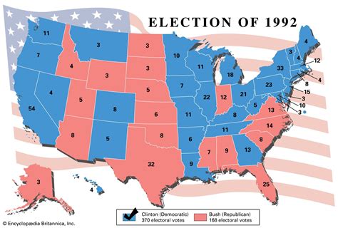 United States presidential election of 1992 | George H.W. Bush, Bill ...