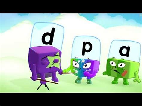 Alphablocks - Volume 1 Episode 4 - Din (Letter D) - YouTube