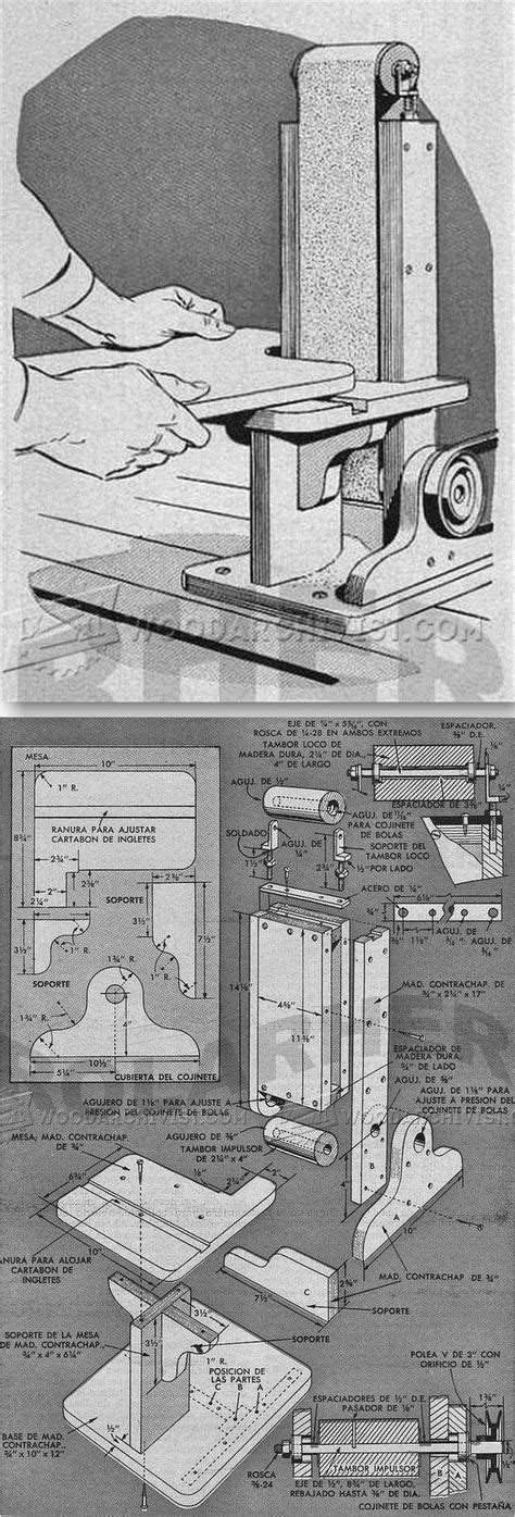 Belt Sander Plans - Sanding Tips, Jigs and Techniques | WoodArchivist ...