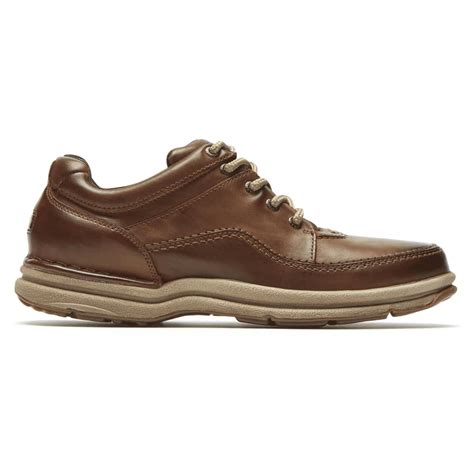 Rockport Men's World Tour Classic Brown Leather