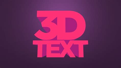 Create 3D Text Effect In Illustrator, 56% OFF