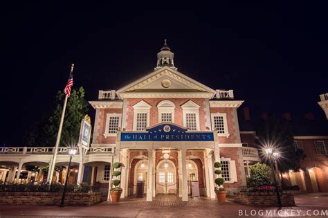 PHOTOS - Hall of Presidents under refurbishment to add Donald Trump - Blog Mickey