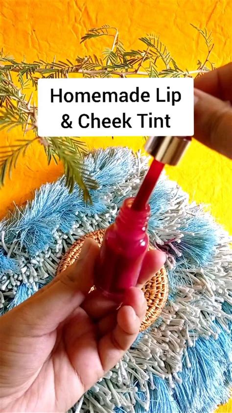 Homemade Lip Tint & Cheek Tint | DIY Lip & Cheek Tint | Glowing skin diy, Diy hair care, Natural ...