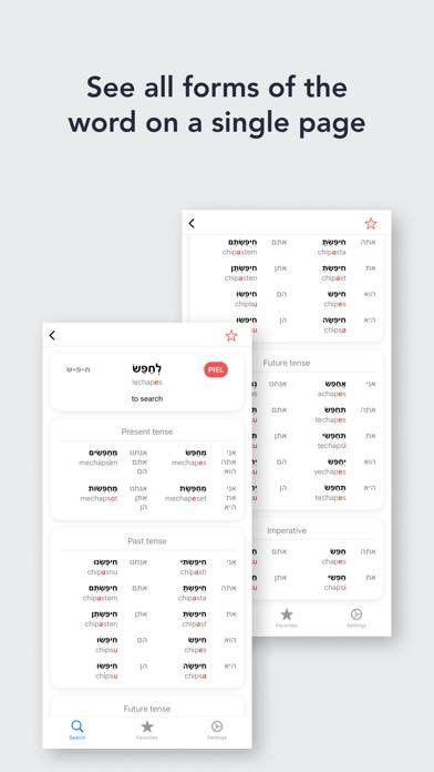 Scarica l'app Pealim Hebrew Verb Forms [Aggiornato Apr 22] - App ...