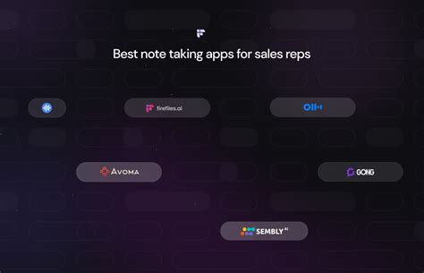 10 Best AI Note-taking Apps for Busy Sales Reps (2024)