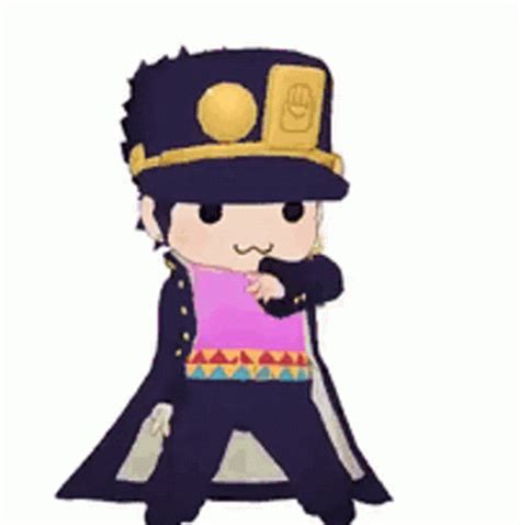 Jojo Jotaro Kujo GIF - Jojo Jotaro Kujo Dancing - Discover & Share GIFs