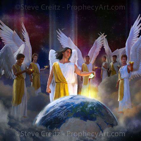 Last Plagues Angels HD — Creitz Illustration Studio | Biblical artwork, Scripture art print ...