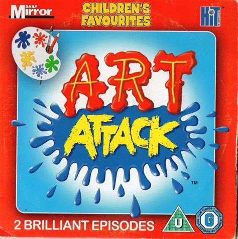 ART ATTACK 2 Brilliant Episodes - Daily Mirror Childrens Favourites PROMO DVD £4.99 - PicClick UK