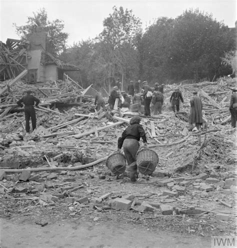 FLYING BOMB: V1 BOMB DAMAGE IN LONDON, ENGLAND, UK, 1944 | Imperial War Museums