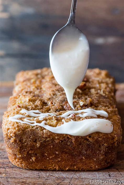 Pistachio Bread {Easy Quick Bread Recipe with Cinnamon Streusel and Glaze}