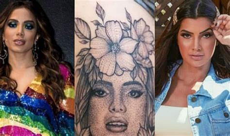 Anitta Tattoos / VEJA: Tatuagens da Cantora Anitta: Desenhos, Fotos ... : If you're an introvert ...