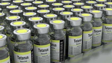 Tetanus Vaccine Bottle