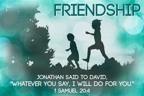 Jonathan and David’s Friendship | David bible, David and jonathan ...