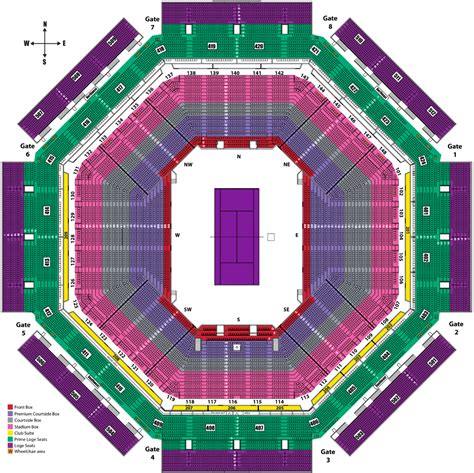 Indian Wells Stadium 1 Map – Get Map Update