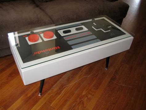 Handmade Nintendo Controller Coffee Table | Gadgetsin