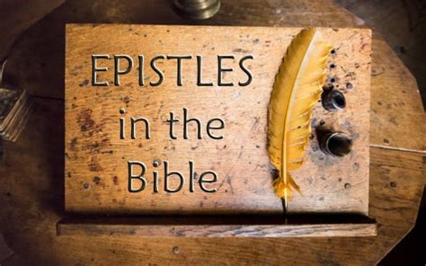 What Were The Epistles In The Bible? What Does Epistle Mean?