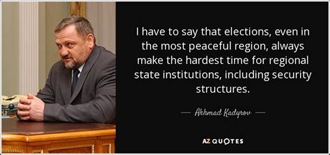 TOP 11 QUOTES BY AKHMAD KADYROV | A-Z Quotes