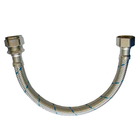 15mm x 1/2" BSP x 300mm Long Flexible Tap Connector / Flexi Tail