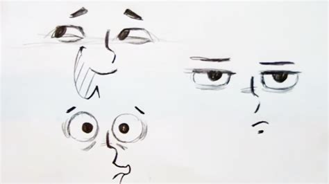 How to Draw Eye Expressions (Step by Step) - YouTube