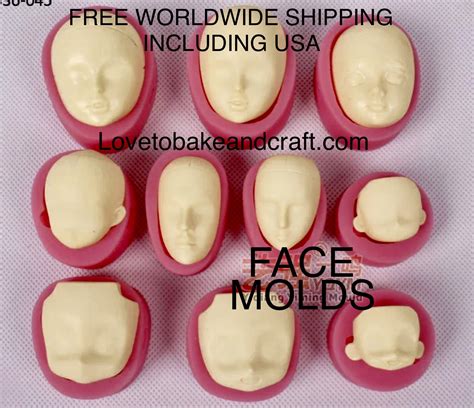 Pin by Cathy Bradford on Craft Ideas | Face mold, Polymer clay, Clay faces