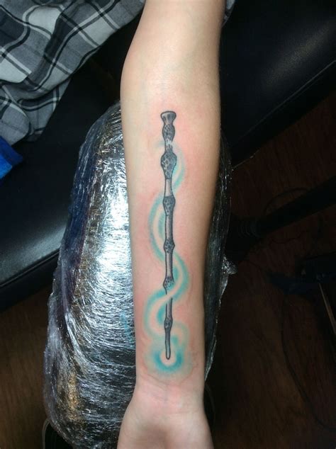 Details 82+ harry potter wand tattoo super hot - in.coedo.com.vn