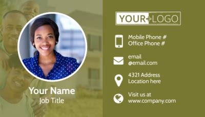 Insurance Business Card Templates | MyCreativeShop