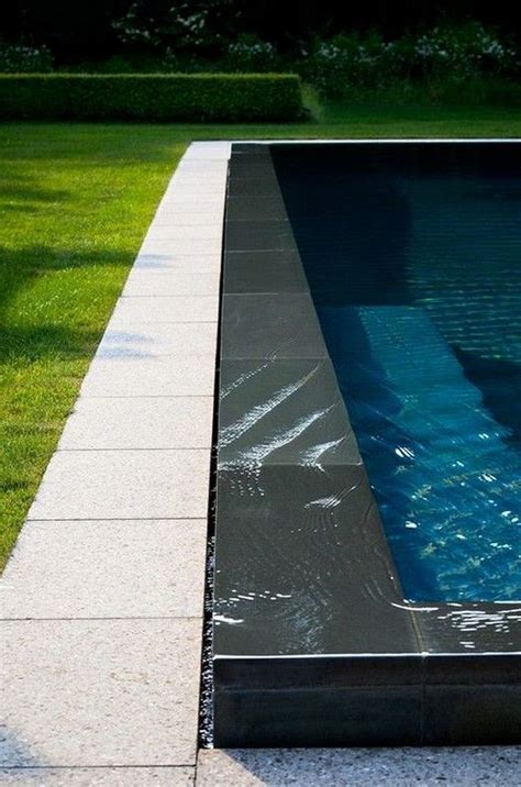 21+ Amazing Modern Black Tile Design Ideas Swimming Pool #swimmingpooldesign #swimmingworkout # ...