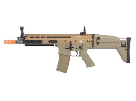 FN Herstal FN SCAR-L Metal AEG Airsoft Rifle, Tan. Airsoft guns