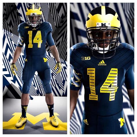 GAMESHOOTER SPORT: NEW MICHIGAN UNIFORMS - NCAA FOOTBALL