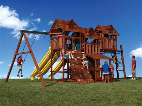 Backyard Adventures Olympian Treehouse 6 Outdoor Playsets