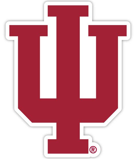 Indiana Hoosiers Vinyl Mascot Decal Sticker - Etsy