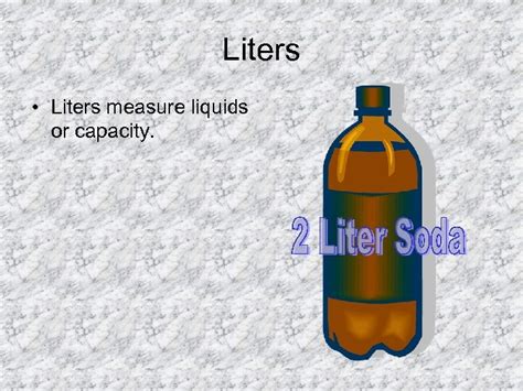 Meters Grams and Liters The Metric System