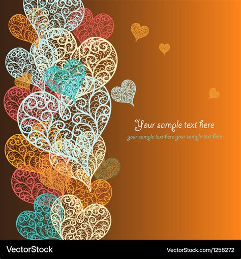 Abstract heart Royalty Free Vector Image - VectorStock