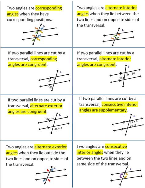 Parallel and Perpendicular Lines | Studying math, Gcse math, Teaching geometry